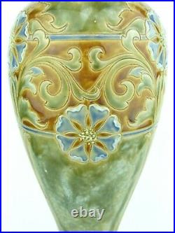 A Beautiful Doulton Lambeth Art Nouveau Vase by Eliza Simmance. Dated 1910