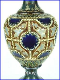 A Large & Impressive Doulton Lambeth Arts & Crafts Vase by Louisa Edwards