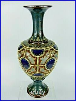A Large & Impressive Doulton Lambeth Arts & Crafts Vase by Louisa Edwards