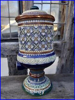 A Nice Early Small Size Doulton Lambeth Artware Water Filter C1880