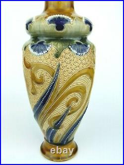 A Stunning 13 Doulton Lambeth Art Nouveau Vase by Frank Butler. Circa 1900