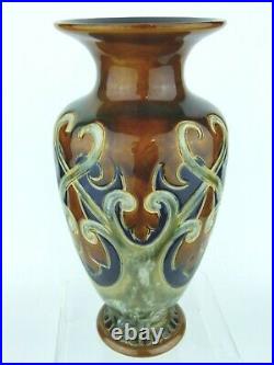 A Stunning Royal Doulton Lambeth Art Nouveau Vase by Frank Butler. Dated 1906. #1