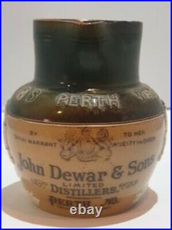 Advertising. A Doulton Huntingware Jug For John Dewar's & Sons Ltd Distillers
