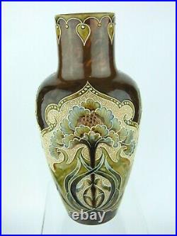An Outstanding Doulton Lambeth Art Nouveau Vase by Eliza Simmance. Circa 1900