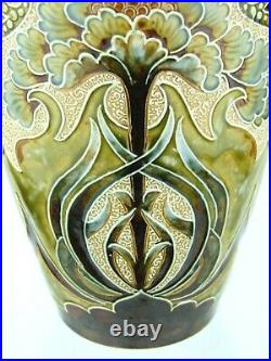 An Outstanding Doulton Lambeth Art Nouveau Vase by Eliza Simmance. Circa 1900