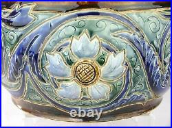 An Outstanding Doulton Lambeth Arts & Crafts Jardiniere by William Parker. 1884