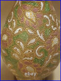 Antique 19th Century Royal Doulton Slater Lambeth Nouveau Art Pottery Vase Rare