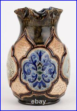 Antique Doulton Lambeth Commission Vase Frank Butler 1887
