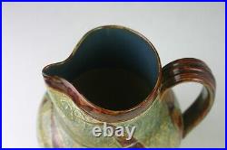 Antique Doulton Lambeth Pitcher Stoneware Made in England