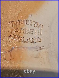 Antique Royal Doulton / Doulton Lambeth Ceramic Stoneware Match Striker F/ship