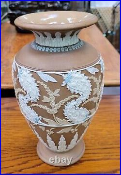 Antique Royal Doulton Lambeth Silicon Vase #3356