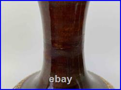 Antique Royal Doulton Lambeth Slaters Patent Art Nouveau Majolica Stoneware Vase