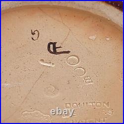 Antique Royal Doulton Slaters Patent Lambeth Stoneware Tobacco Jar. Signed BN