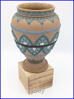 Antique Royal English DOULTON LAMBETH Stoneware Period Silicon Ware 1883 Vase