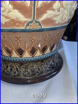 Antique doulton lambeth Large vase