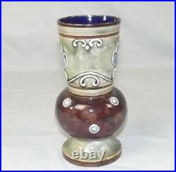 Art Nouveau Circa 1900 Doulton Lambeth Vase