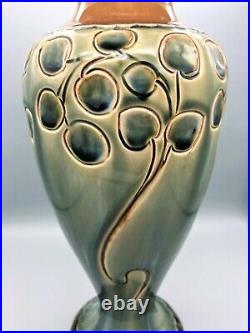 Art Nouveau Royal Doulton Vase By Frank Butler, 1907