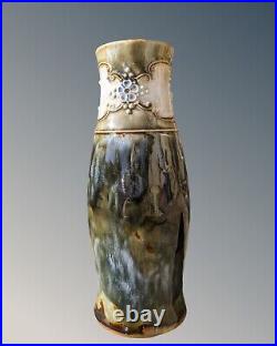 Arts & Crafts Lambeth Royal Doulton Vase Emily Welsh 1910