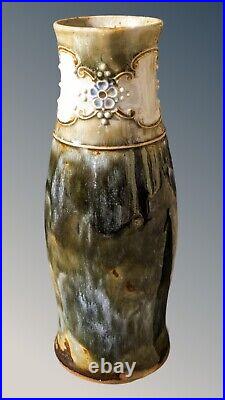 Arts & Crafts Lambeth Royal Doulton Vase Emily Welsh 1910