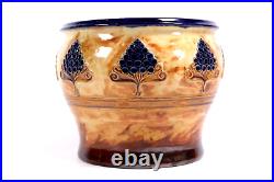 Arts Crafts Vase Doulton Lambeth Planter w22 cm Circa 1890