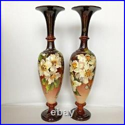 Doulton Lambeth Faience Vases, Alice Marshall & Fanny J Allen