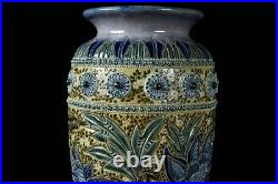 Doulton Lambeth Flower Vase Made in Late 19th century Flower Vase Royal Doulton