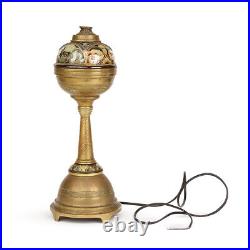 Doulton Lambeth Grotesque Oil Lamp Mark Marshall 1880 -19th Century