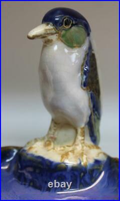 Doulton Lambeth Stoneware Bibelot Kingfisher Tray Harry Simeon X8946