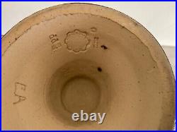 Doulton Lambeth Stoneware Vase Signed Elizabeth Sayers & Elizabeth Atkins 1882