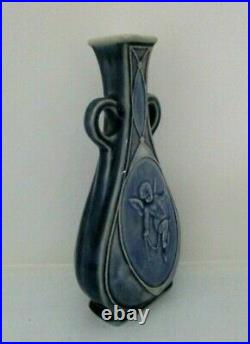 Doulton Lambeth Twin Handled Vase Cherubs Leslie Harradine Perfect