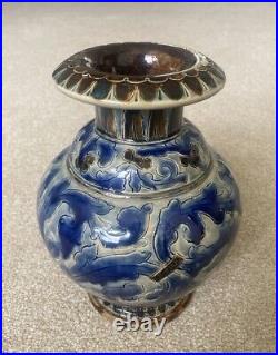 Doulton Lambeth Vase By Arthur Barlow 1875