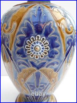 Doulton Lambeth Vase Frank Butler Art Nouveau Design Circa 1883