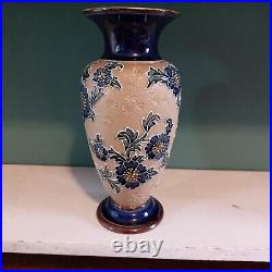 Doulton Lambeth Vase antique stoneware pottery 1893 Emily Partington