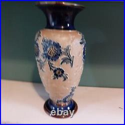 Doulton Lambeth Vase antique stoneware pottery 1893 Emily Partington