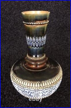Doulton Lambeth Vase ca. 1872-1891 signed Harriette EE Knight