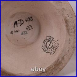 Doulton Lambeth Vases by Ada Dennis Carrara Ware Cupids h31cm Circa 1888