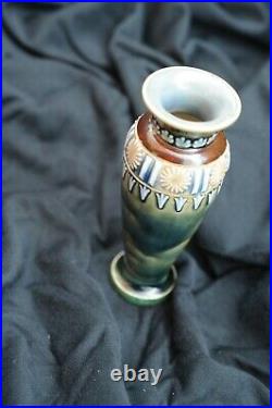 Doulton Lambeth miniature art nouveau vase perfect condition
