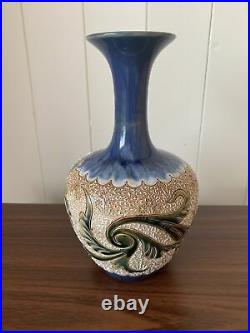 Doulton Lambeth stoneware vase Eliza Simmance