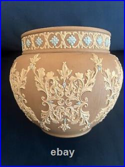 Doulton lambeth silicon ware Jardiniere c. 1890