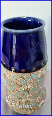 Doulton slaters lambeth stoneware vase Ladies festival 1928 masonic Lodge