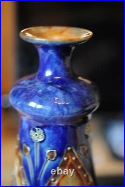Doulton stoneware 1890's 26 cm vase