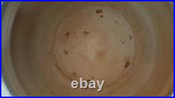 Early Doulton Stoneware Bowl Dated 1880 Interesting Backstamps