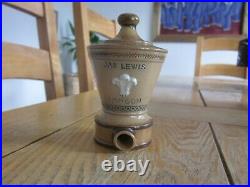 Excellent Condition Doulton Jas Lewis Miniature Saltglaze Stoneware Water Filter