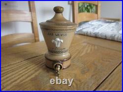 Excellent Condition Doulton Stoneware Miniature Jas Lewis London Water Filter