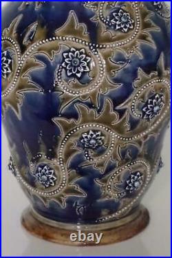 Exceptional Early Doulton Lambeth Vase By George Tinworth c. 1876