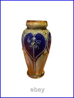 Exquisite Royal Doulton Lambeth Vase by Frank Butler