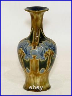 Frank Butler Doulton Lambeth Stoneware Vase. Art Nouveau-Arts & Crafts Style