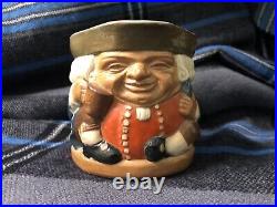 HARRY SIMEON Small Doulton Lambeth BEST IS NOT TOO GOOD Toby Jug X8588 Style 4