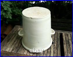 Huge 4 gallon dairy creamer pouring vessel by Doulton of Lambeth, earthenware