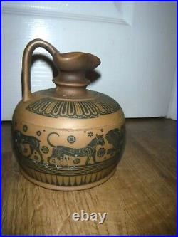 John Dewar & Sons DOULTON LAMBETH Stoneware Distillery Water jug RARE